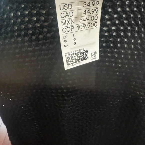 Black Knit fish net Large, tags attached, can be worn as a dress - Picture 7 of 7